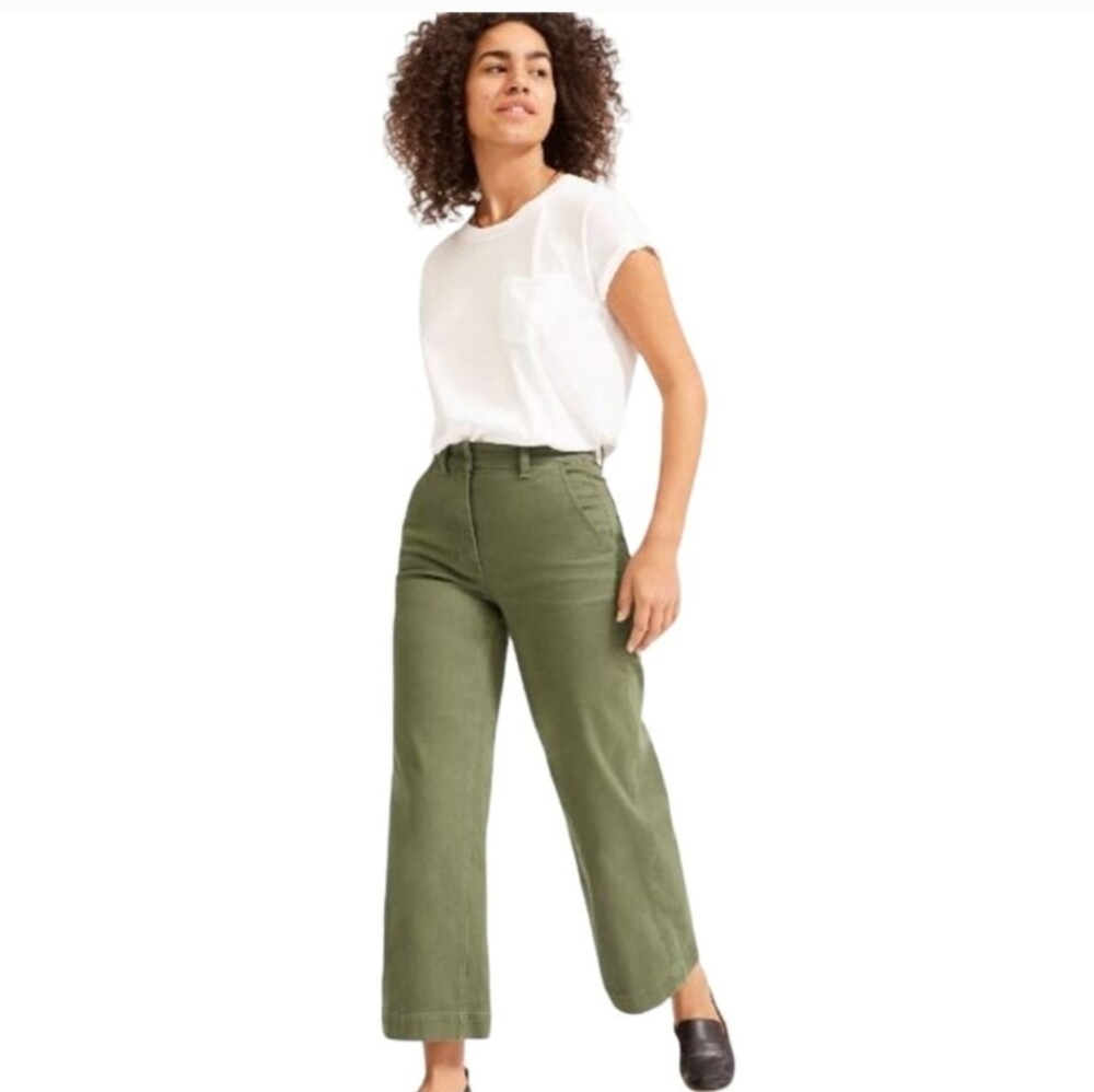 Everlane Wide Leg Crop Size 10